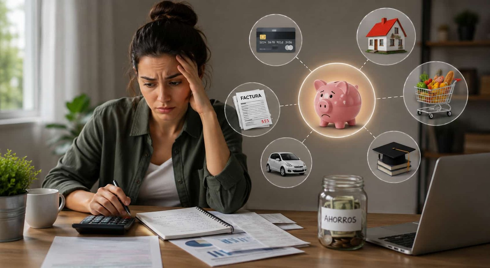 Ansiedad financiera: cuando el dinero ocupa la mente todo el día