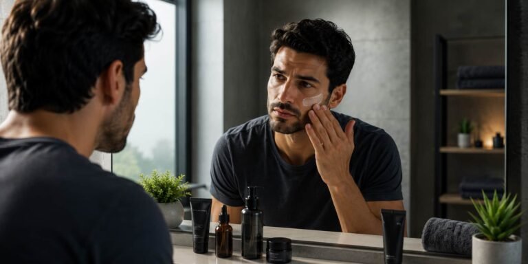 Skincare masculino: la rutina que se disparó después de los 30