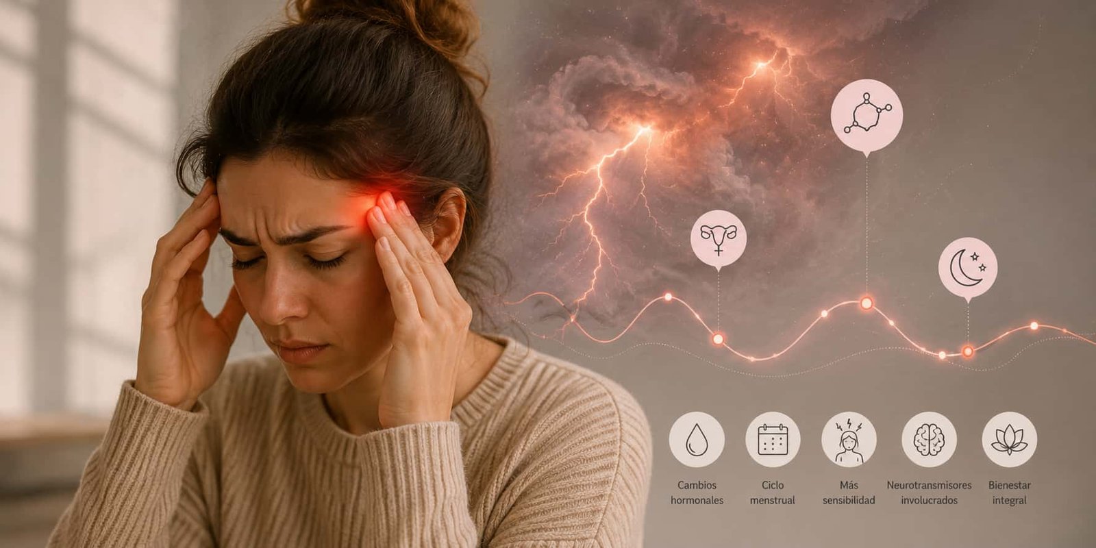 Migrañas y hormonas: una conexión real y poco explicada